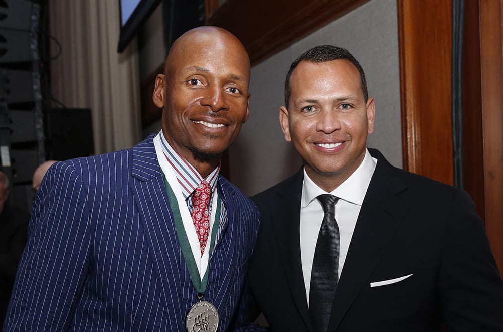Ray Allen with Alex Rodriguez
