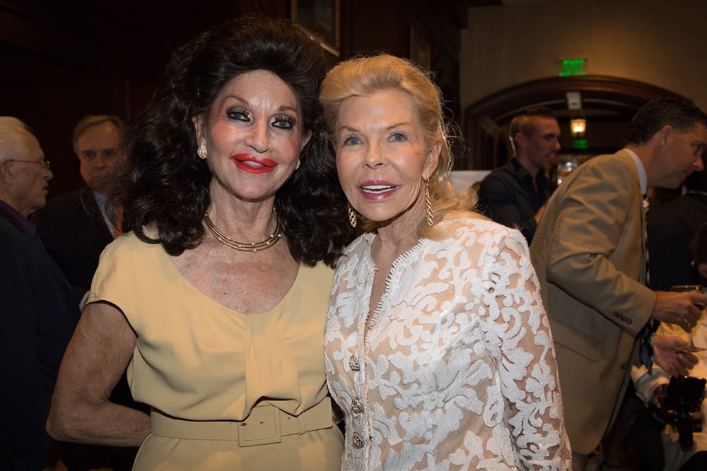 Christine Lynn with Lois Pope