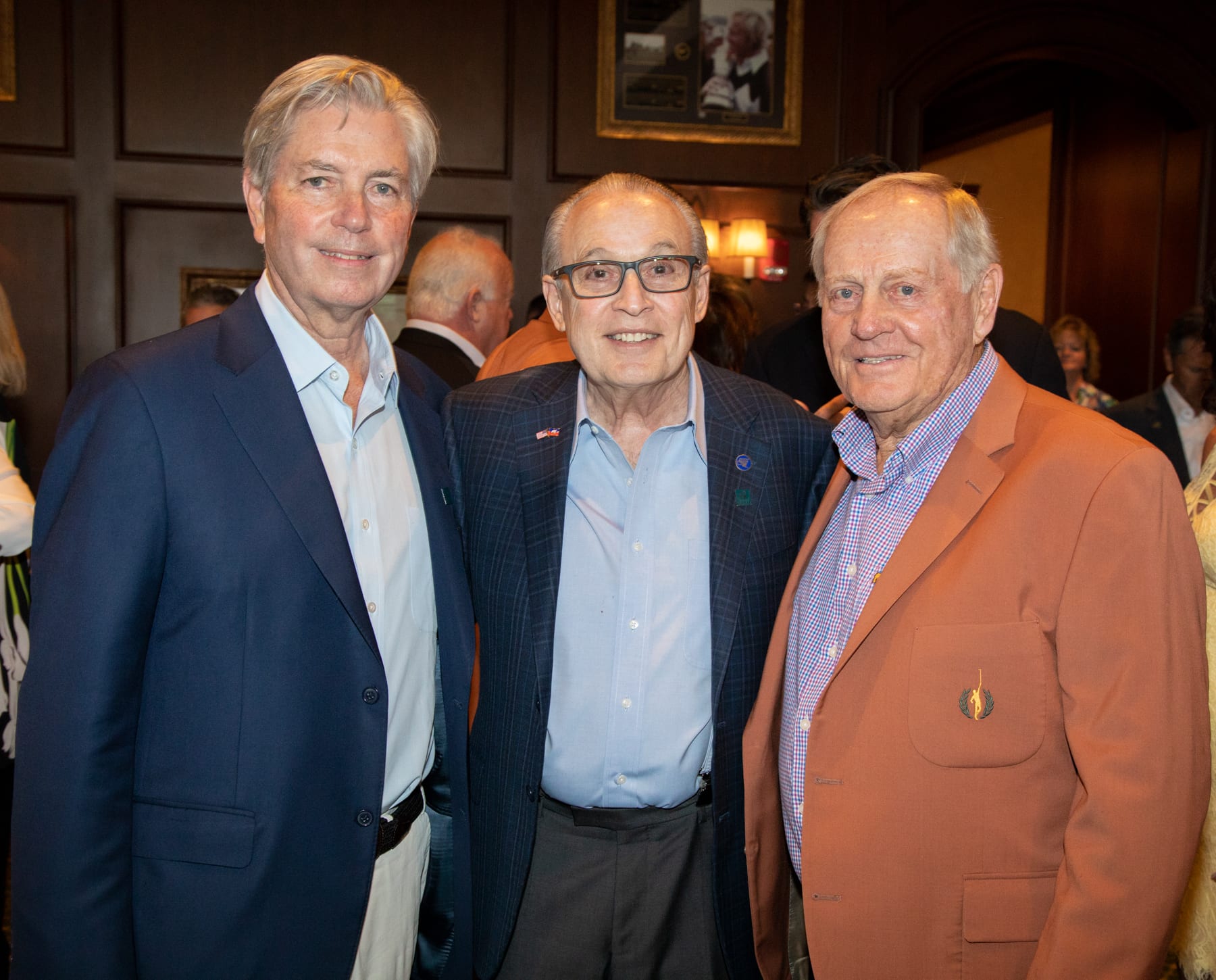 Mark Dalton and Dr. Barth Green with Jack Nicklaus
