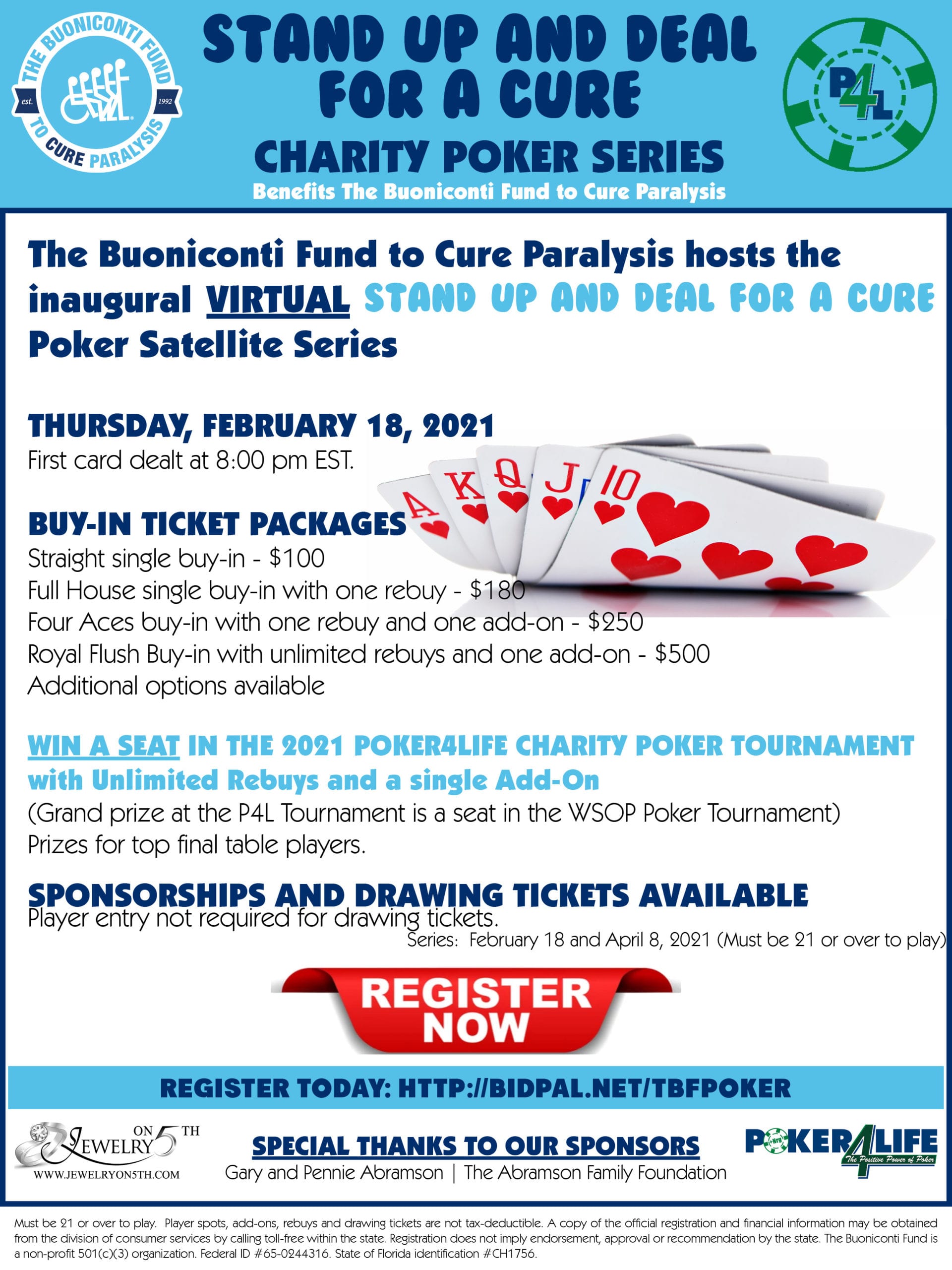 Virtual Poker Series February 18