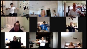 Zoom Exercise Session