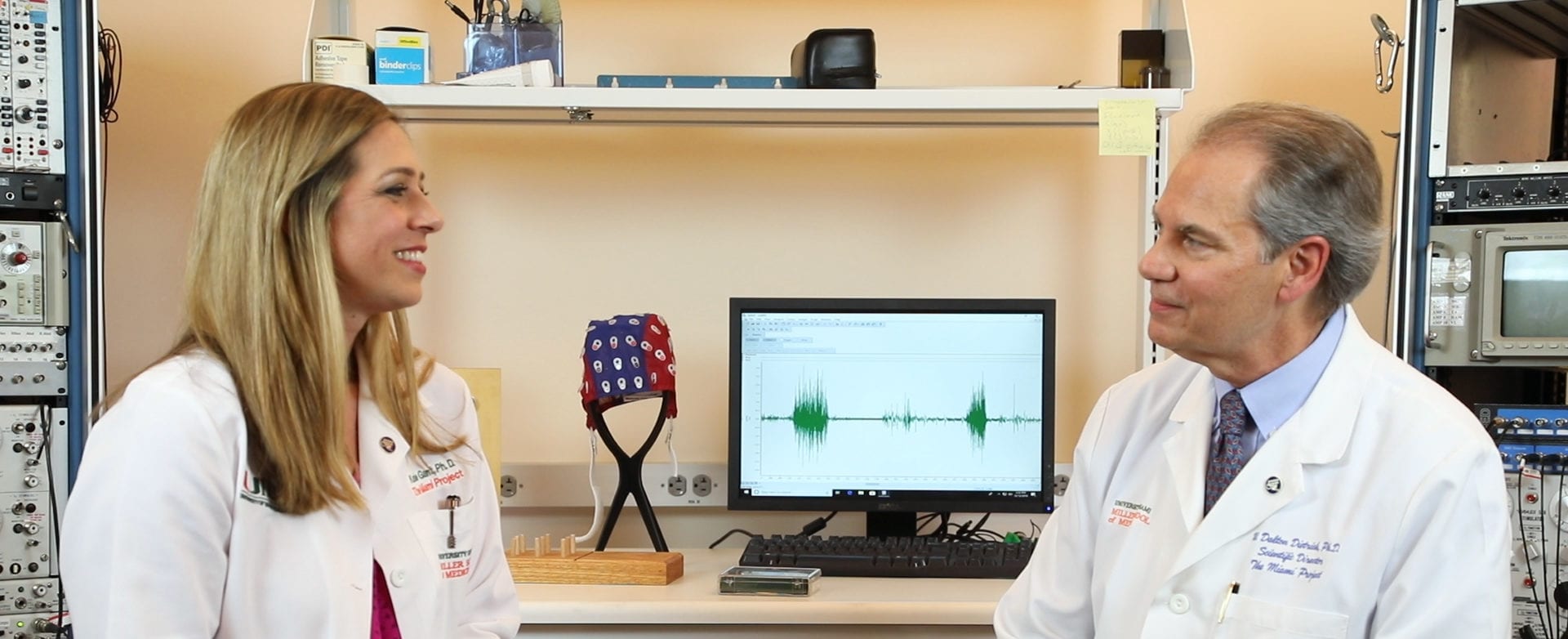 Dr. Katie Gant with Dr. W. Dalton Dietrich