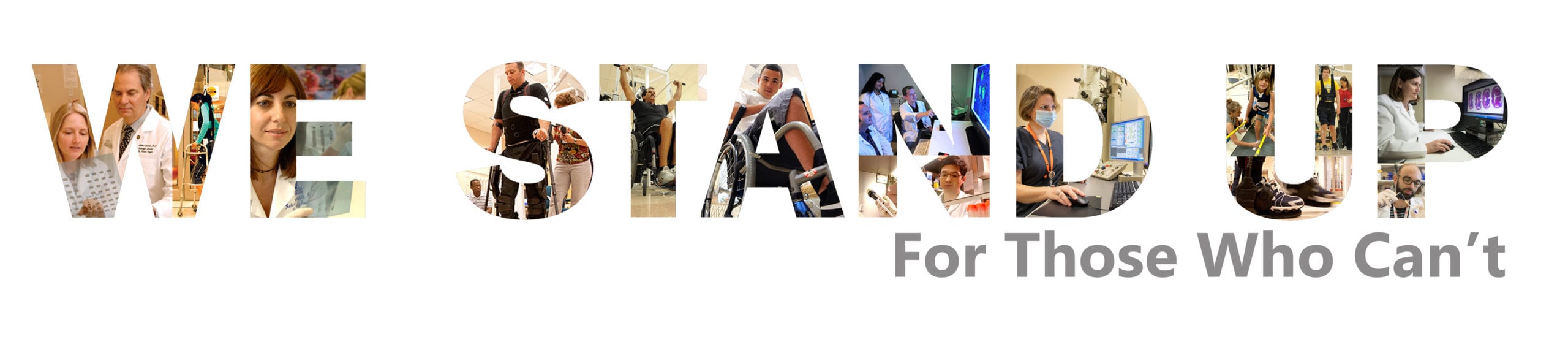 We Stand Up for Those Who Can't!